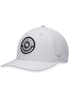 Top of the World Kentucky Wildcats Legend Structured Meshback Adjustable Hat - Grey