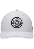 Top of the World Kentucky Wildcats Legend Structured Meshback Adjustable Hat - Grey