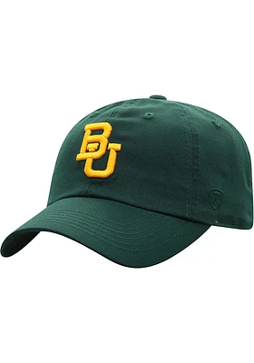 Top of the World Baylor Bears Staple Adjustable Hat - Green