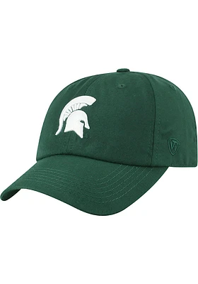 Top of the World Michigan State Spartans Staple Adjustable Hat - Green