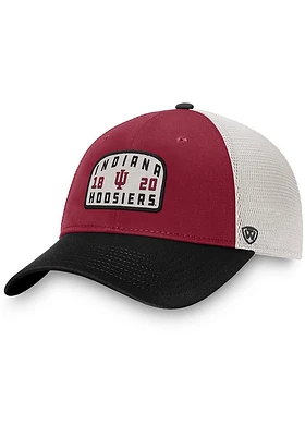 Top of the World Indiana Hoosiers Inherit Meshback Adjustable Hat - Cardinal