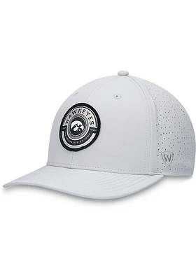 Top of the World Iowa Hawkeyes Ashen Trucker Classic Adjustable Hat - Grey