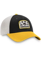 Top of the World Iowa Hawkeyes Inherit Meshback Design Adjustable Hat - Black