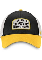 Top of the World Iowa Hawkeyes Inherit Meshback Design Adjustable Hat - Black