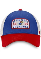 Top of the World Kansas Jayhawks Inherit Meshback Adjustable Hat - Blue