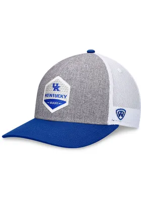 Top of the World Kentucky Wildcats Slate Trucker Adjustable Hat - Grey