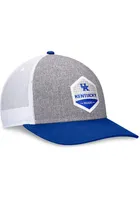 Top of the World Kentucky Wildcats Slate Trucker Adjustable Hat - Grey