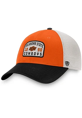 Top of the World Oklahoma State Cowboys Inherit Meshback Adjustable Hat - Orange