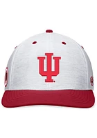 Top of the World Indiana Hoosiers Mens White Beacon Design Flex Hat