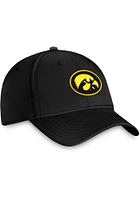 Top of the World Iowa Hawkeyes Mens Black Ignite Design Flex Hat