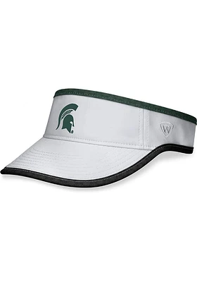 Top of the World Michigan State Spartans Mens White Daybreak Design Adjustable Visor