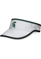 Top of the World Michigan State Spartans Mens White Daybreak Design Adjustable Visor