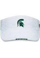 Top of the World Michigan State Spartans Mens White Flare Design Adjustable Visor