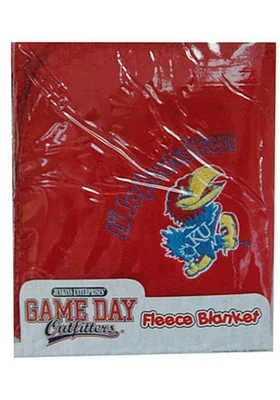 Kansas Jayhawks Fleece Baby Blanket