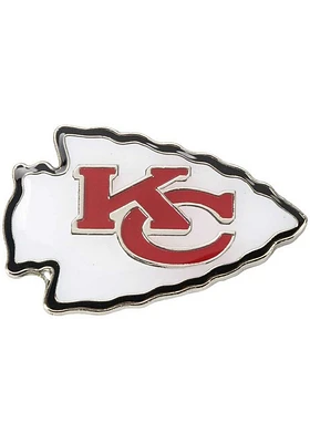 Kansas City Chiefs Souvenir Logo Pin - White