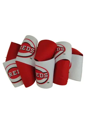 Cincinnati Reds Loop Barrette Kids Hair Barrette