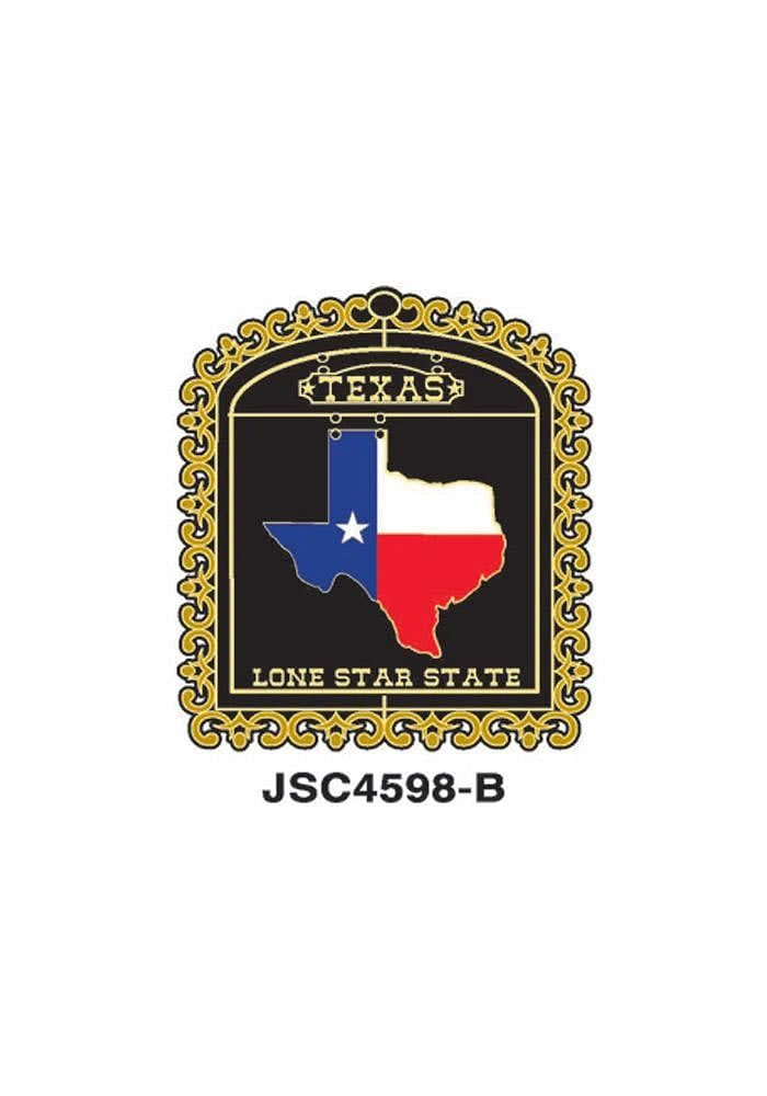 Texas Red, White, Blue State Shape Ornament
