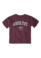 Missouri State Bears Toddler Maroon Arch Mascot Short Sleeve T-Shirt
