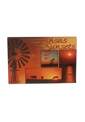 Kansas Sunset Magnet