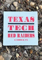 Texas Tech Red Raiders Club Wood Magnet