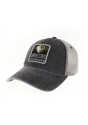 Wayne State Warriors Dashboard Trucker Adjustable Hat - Black