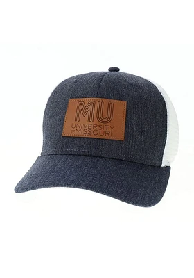 Missouri Tigers Mid-Pro Trucker Adjustable Hat - Navy Blue