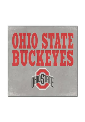 Ohio State Buckeyes Champs Wall Art - White