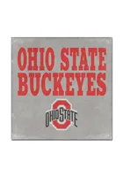 Ohio State Buckeyes Champs Wall Art - White