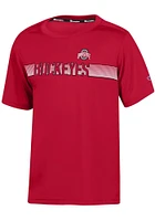 Champion Ohio State Buckeyes Youth Red Impact Short Sleeve T-Shirt