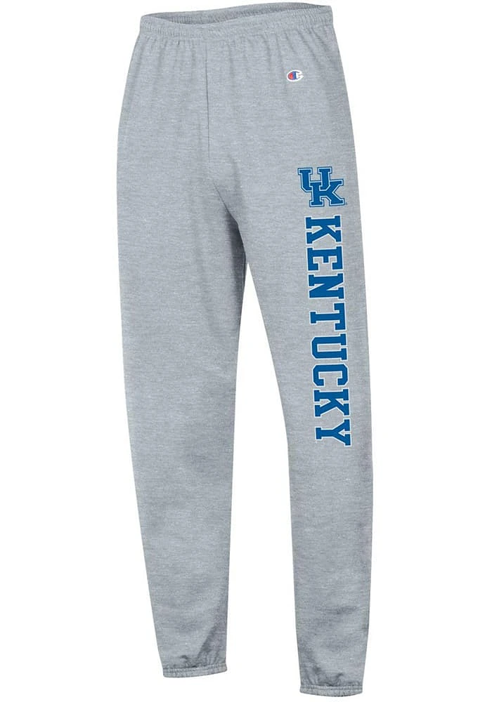 Champion Kentucky Wildcats Mens Grey Closed Bottom Sweatpants