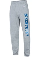 Champion Kentucky Wildcats Mens Grey Closed Bottom Sweatpants