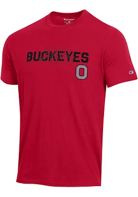 Champion Ohio State Buckeyes Stadium Shadow Short Sleeve T Shirt