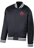 Champion Cincinnati Bearcats Mens Black Super Fan Satin Bomber Medium Weight Jacket