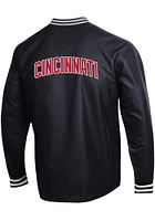 Champion Cincinnati Bearcats Mens Black Super Fan Scout Pullover Jackets