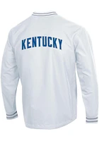 Champion Kentucky Wildcats Mens White Super Fan Scout Pullover Jackets