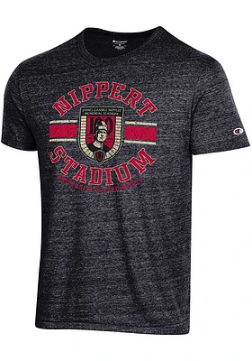 Champion Cincinnati Bearcats Charcoal Nippert Stadium Short Sleeve Fashion T Shirt