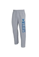 Champion Villanova Wildcats Mens Grey Open Bottom Sweatpants