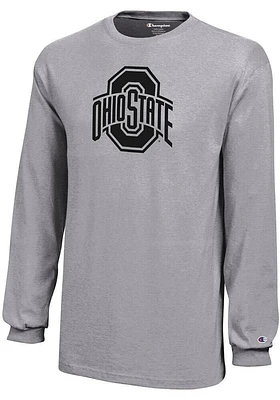 Champion Ohio State Buckeyes Youth Primary Logo Long Sleeve T-Shirt