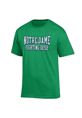 Champion Notre Dame Fighting Irish Green Number One Short Sleeve T Shirt