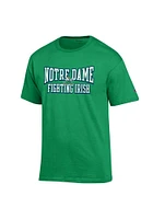 Champion Notre Dame Fighting Irish Green Number One Short Sleeve T Shirt