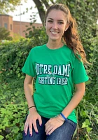 Champion Notre Dame Fighting Irish Green Number One Short Sleeve T Shirt