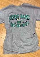 Champion Notre Dame Fighting Irish Grey Arch Short Sleeve T Shirt