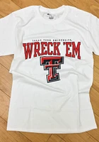 Champion Texas Tech Red Raiders White Wreck Em Short Sleeve T Shirt