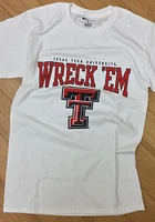 Champion Texas Tech Red Raiders White Wreck Em Short Sleeve T Shirt