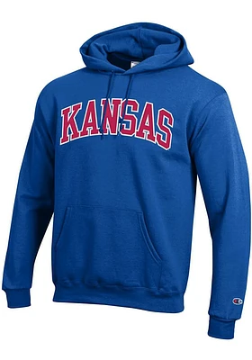Champion Kansas Jayhawks Mens Arch Long Sleeve Hoodie