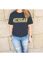 Champion Michigan Wolverines Rally Loud Short Sleeve T Shirt