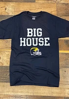 Champion Michigan Wolverines Blue Big House Short Sleeve T Shirt