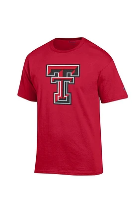 Champion Texas Tech Red Raiders Big Logo Short Sleeve T Shirt