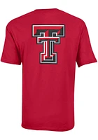 Champion Texas Tech Red Raiders Rally Loud Short Sleeve T Shirt