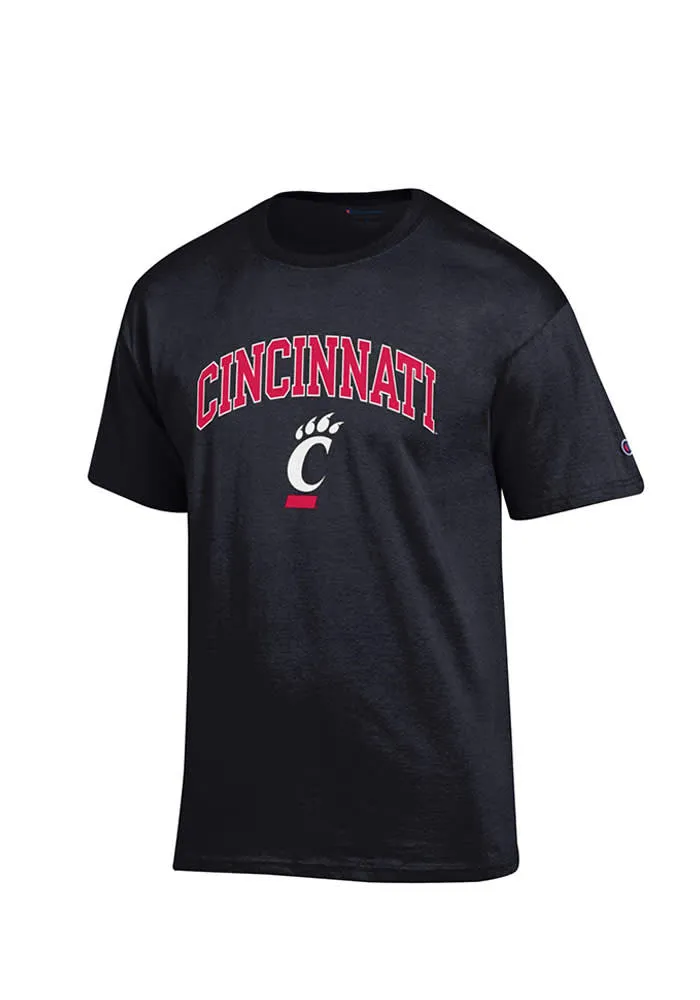 Champion Cincinnati Bearcats Arch Mascot Short Sleeve T Shirt